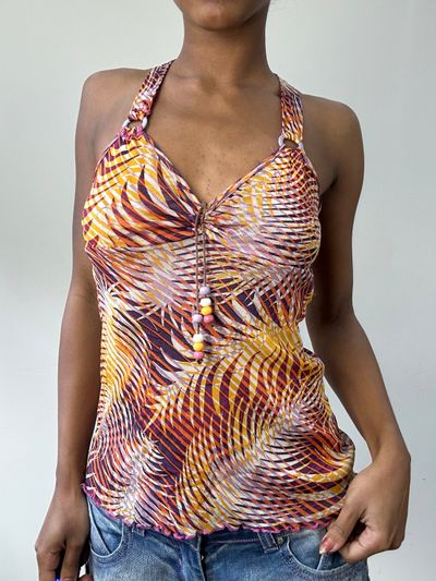 BEST PICKS | extra small purple patterned top 1