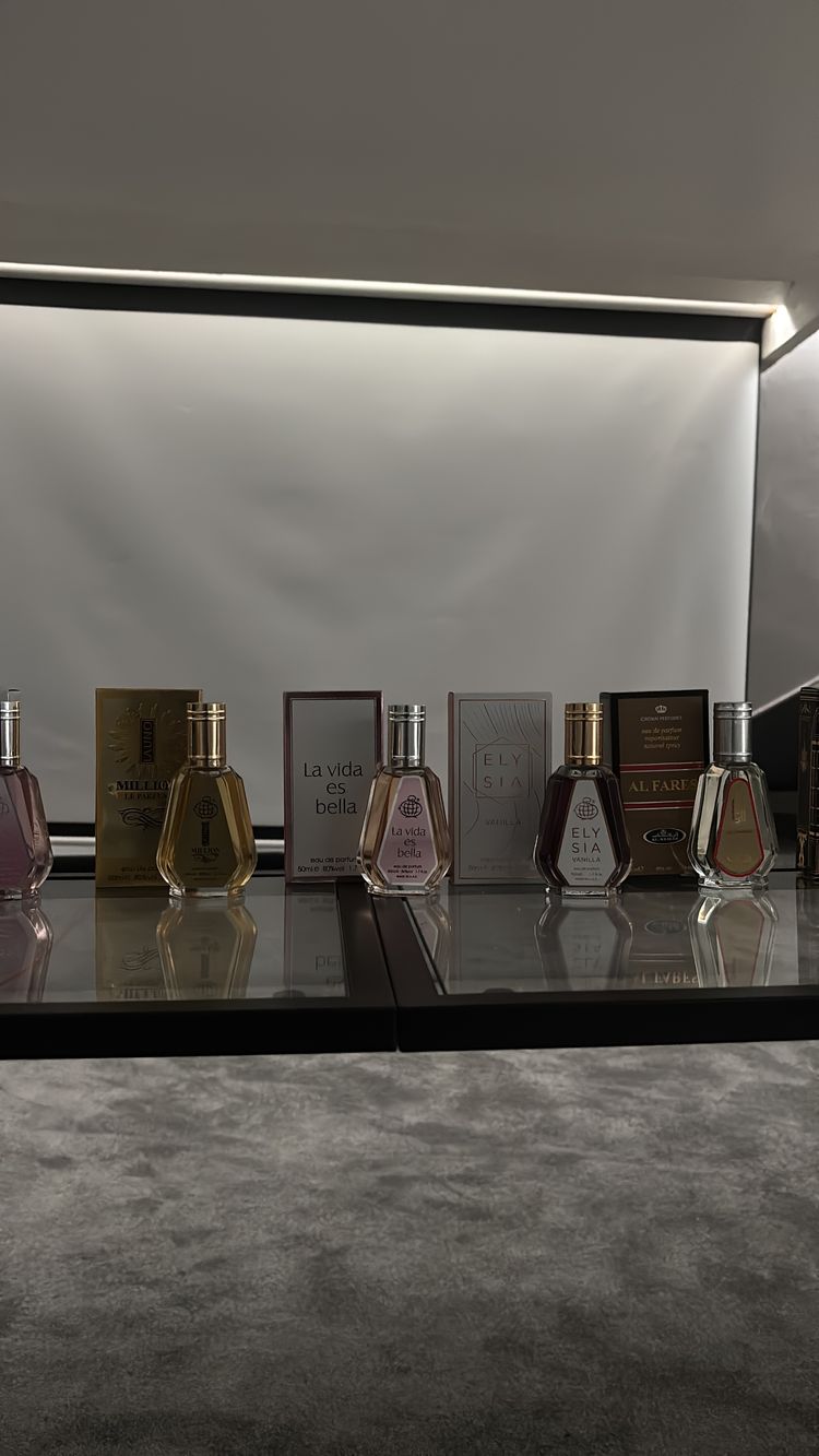 Perfume Bottles mix and match 4 