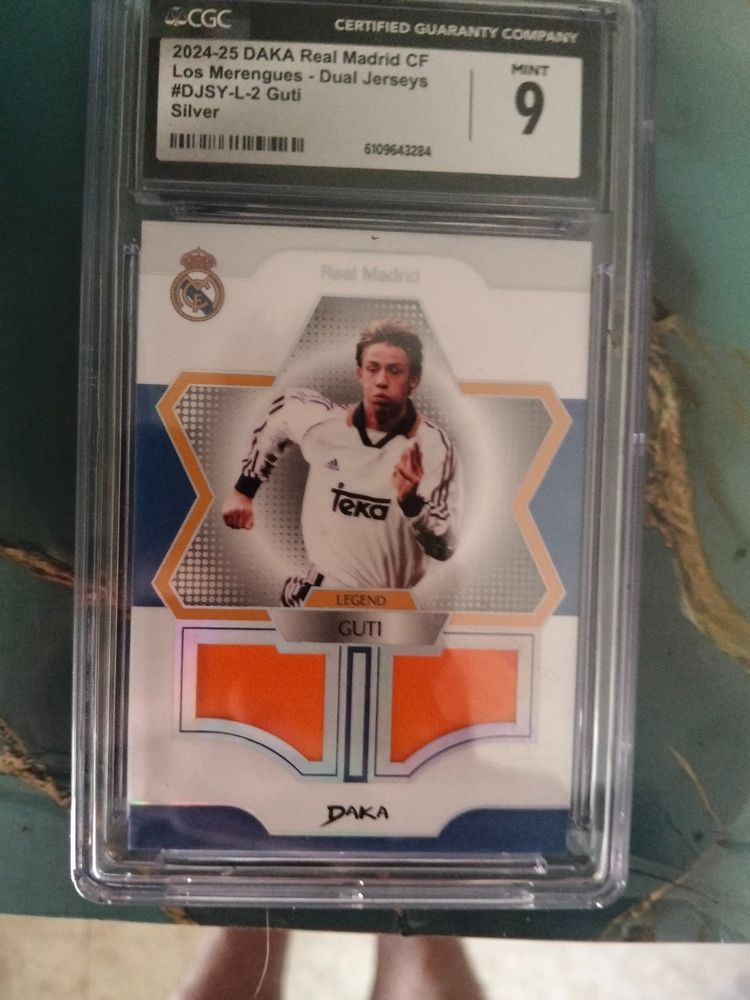 Real Madrid Cf Dual Jerseys Card