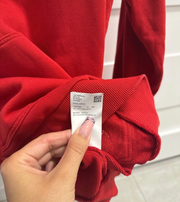 Hugo Red Hoodie 6