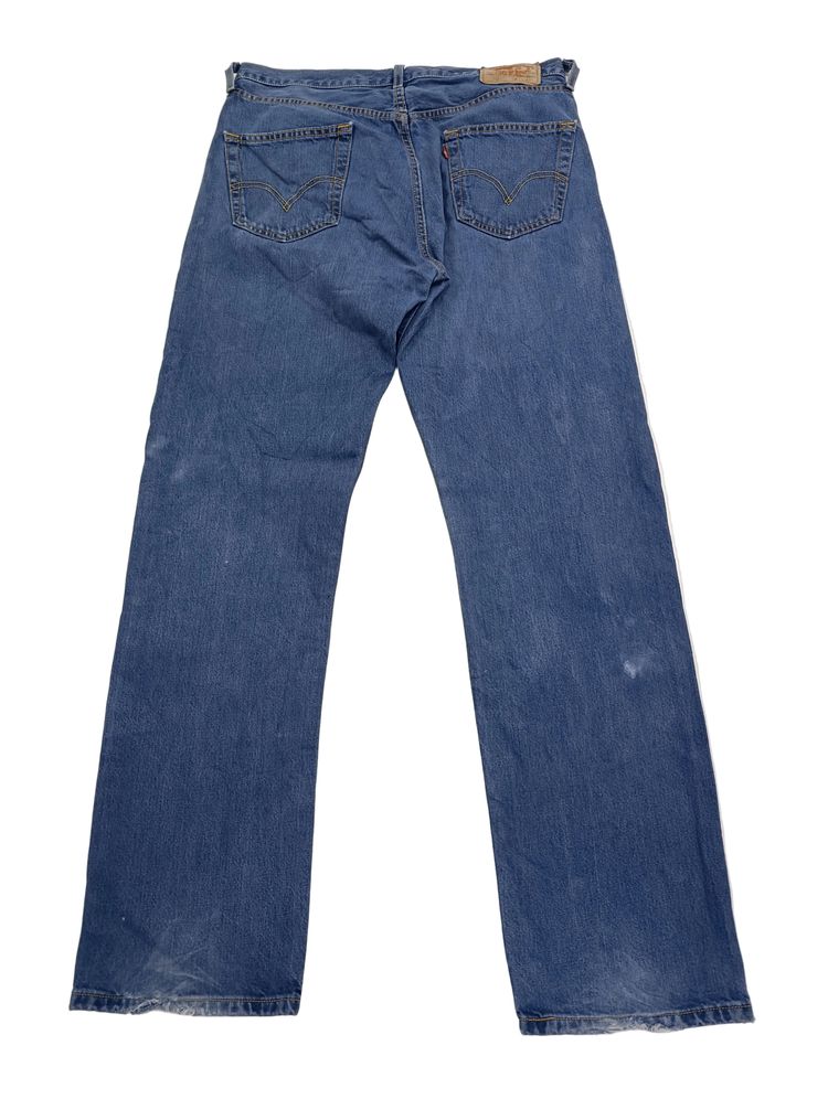 Levi's 501 W36 L34 vintage levis jeans usato unisex image 9