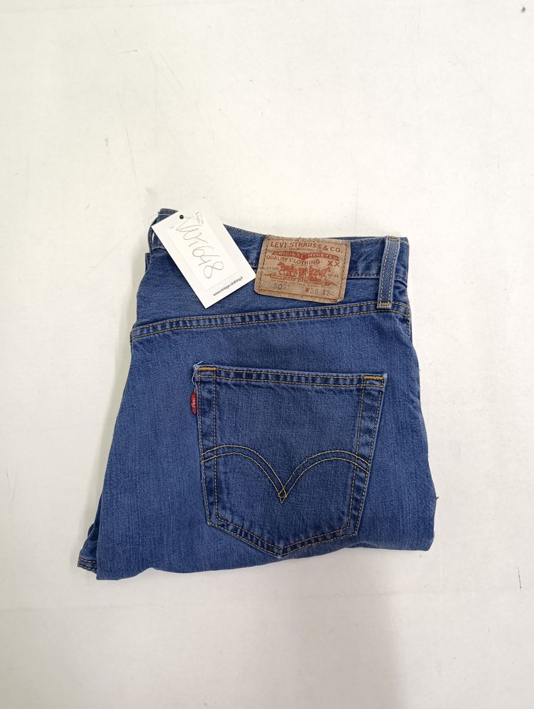 Levi's 501 W36 L34 vintage levis jeans usato unisex image 5