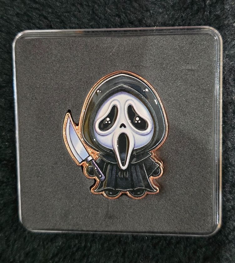 SCREAM  1oz copper bar in capsule image 1