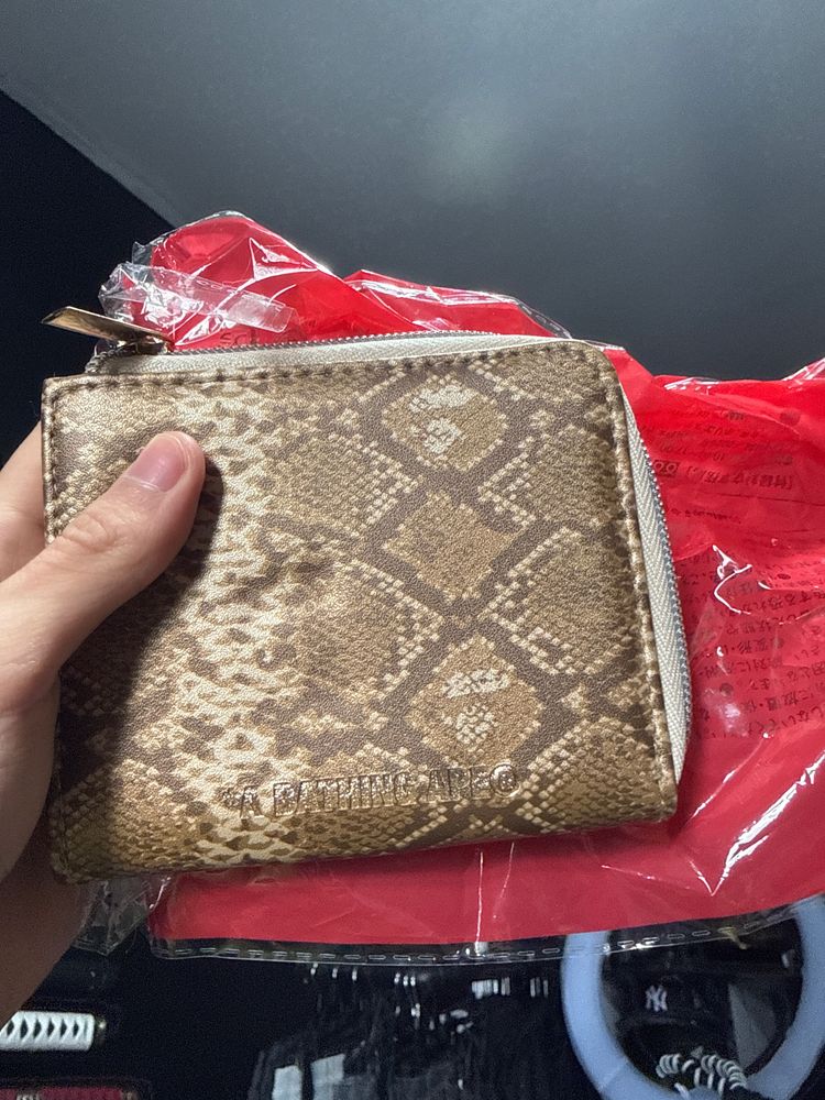 Bape Snakeskin Pattern Wallet image 1