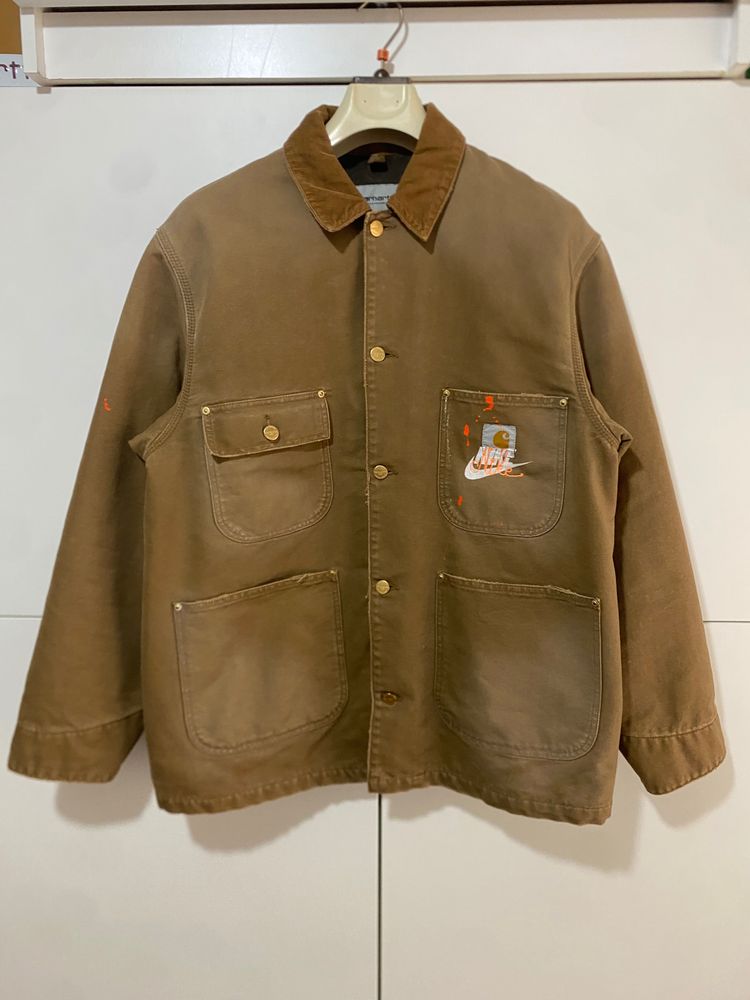 Carhartt Wip x Nike 100Y Chore Coat Jacket Size M used 