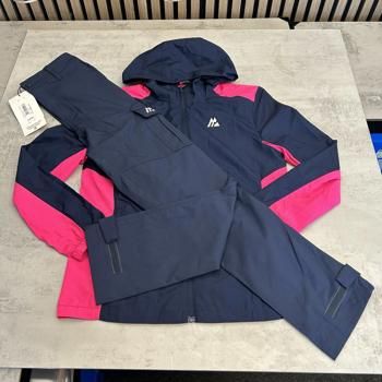  44. Age 13 Tracksuit Set Navy Pink Montirex Outdoor Jacket And Pants Set