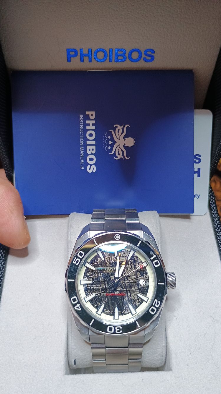 Immagine di Phoibos Stainless Steel Wristwatch 8
