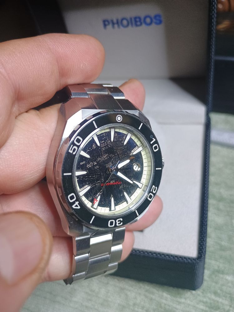 Immagine di Phoibos Stainless Steel Wristwatch 3