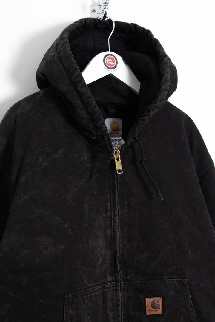 Immagine di Carhartt J130 Duck Canvas Active Hooded Jacket (L) 6