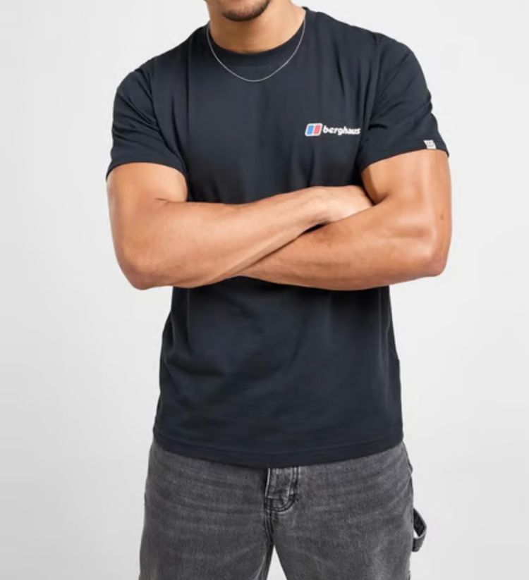 Berghaus Black Graphic T-Shirt