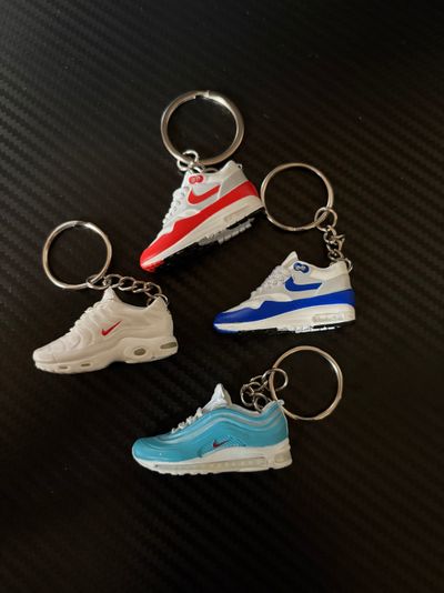 3D mini Nike Sneaker Keychains. Choose 1 (Each sold individually)