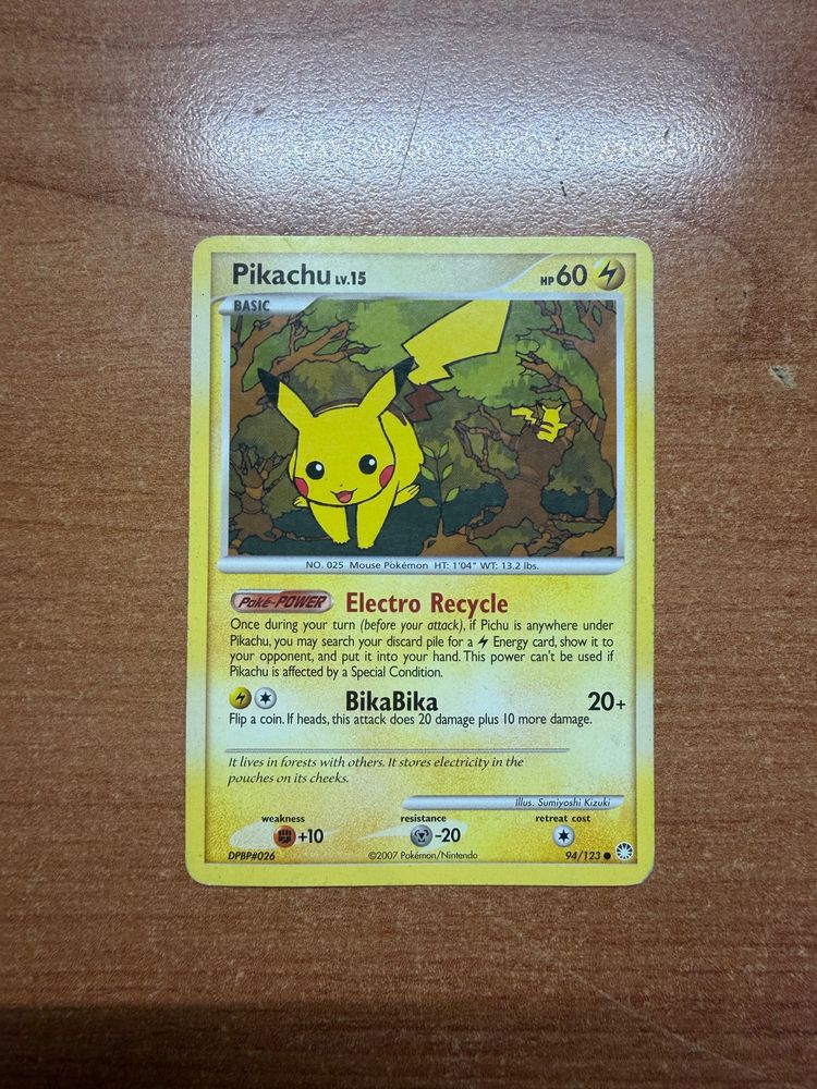 Pokémon Pikachu Pokémon Trading Card product image