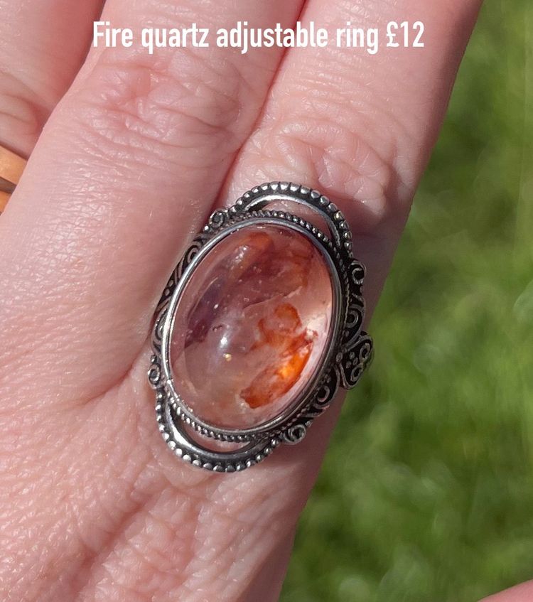 Other Fire Quartz Adjustable Ring product image