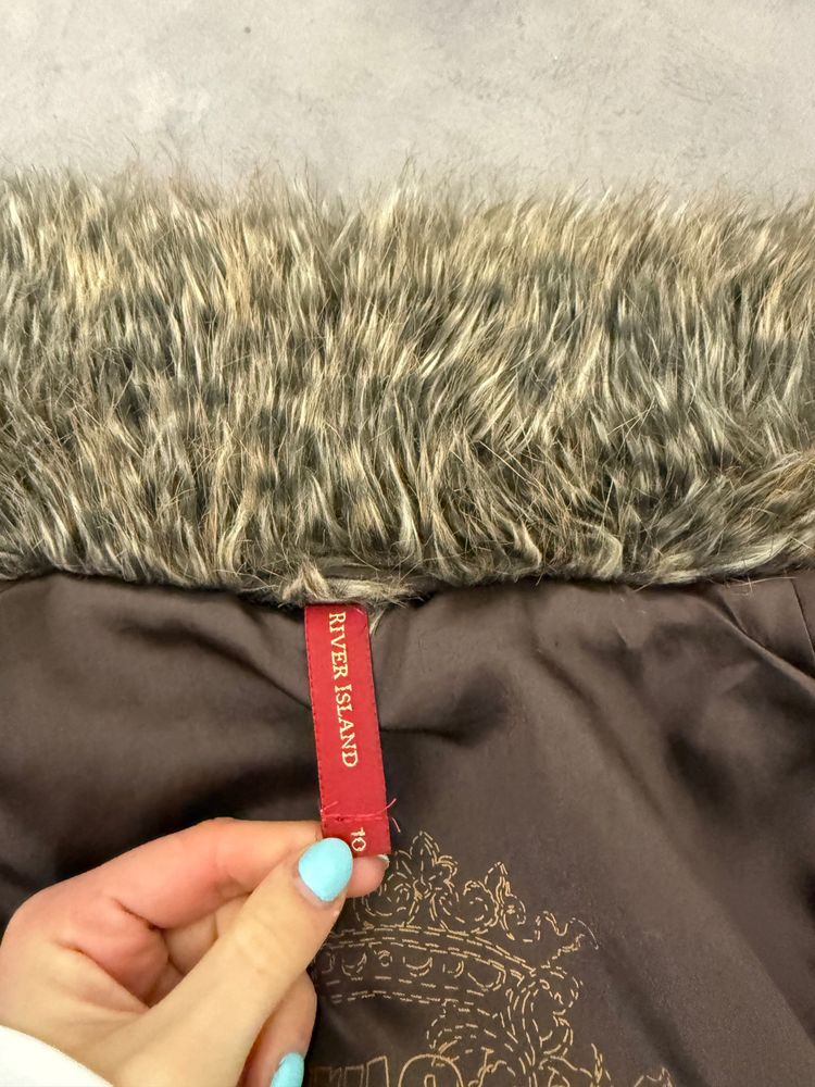 Leopard Faux Fur Jacket (UK10) image 9