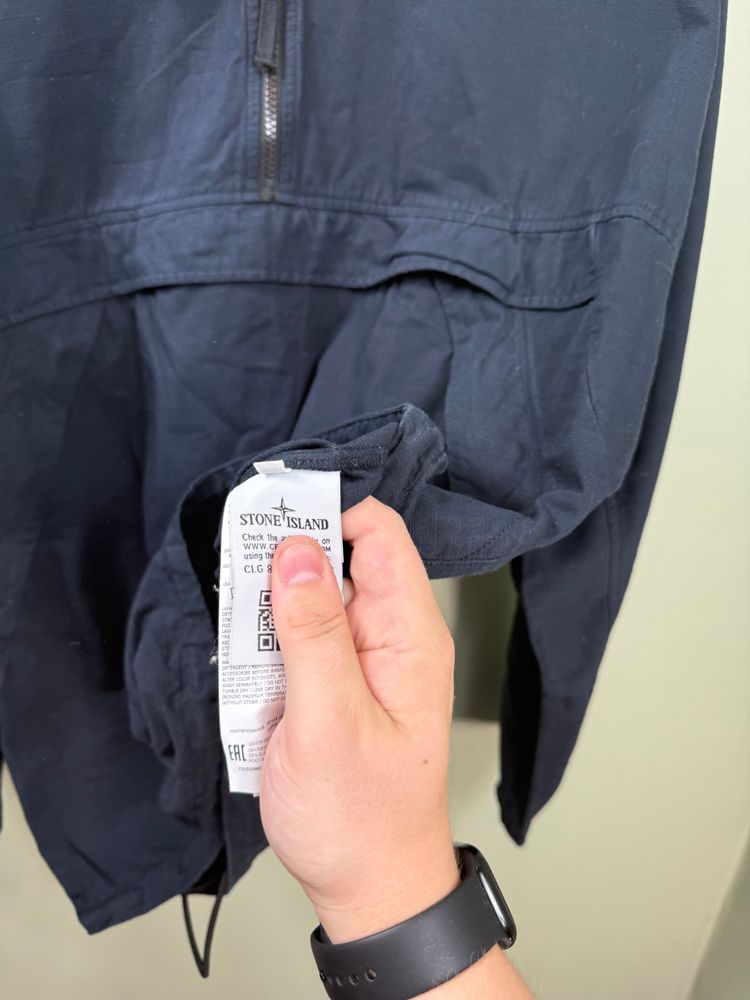 Stone Island Navy Smock 4