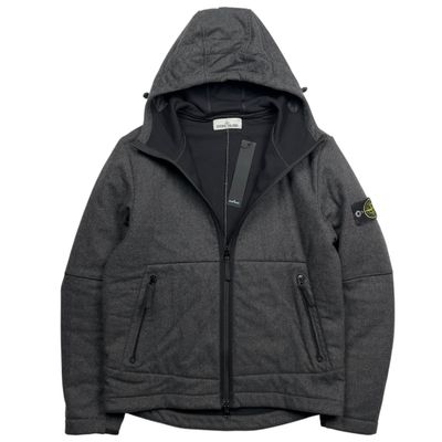 A/W 17 Stone Island Panno R 4L Stretch Jacket - Dark Grey