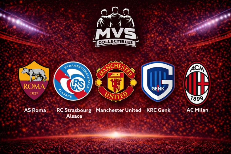 FLAGSHIP FOUR BLASTER BOX BREAK -  AS Roma / Strasbourg / Man United / Genk / AC Milan