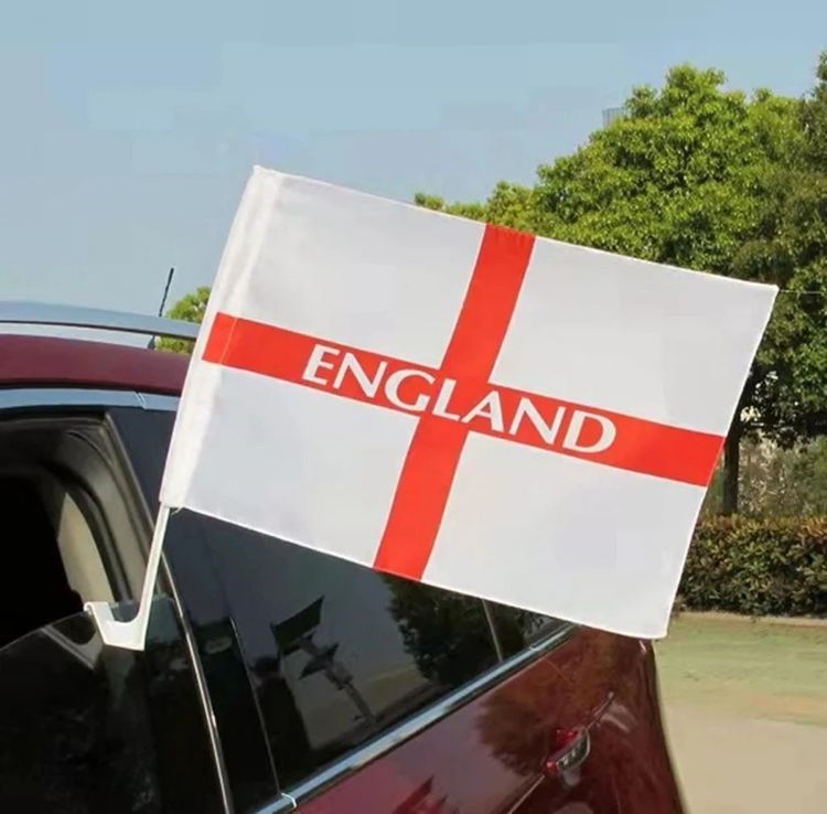 England Flag Car Window Flag