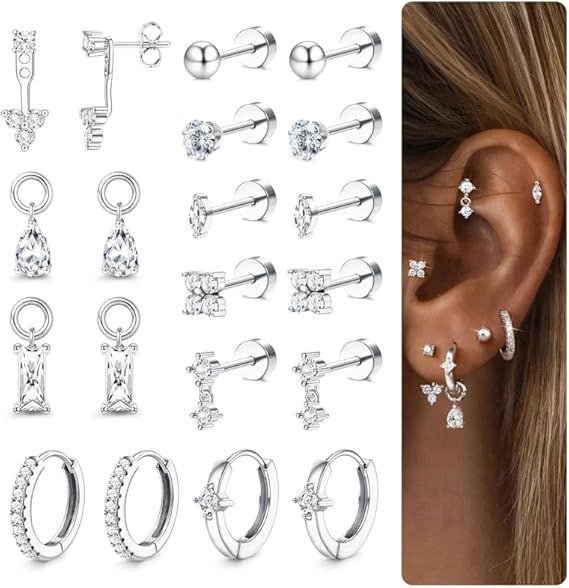 Dainty Earring Stack Set
