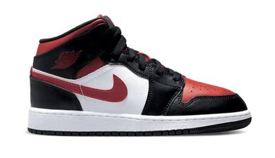Jordan 1 Mid Fire Red