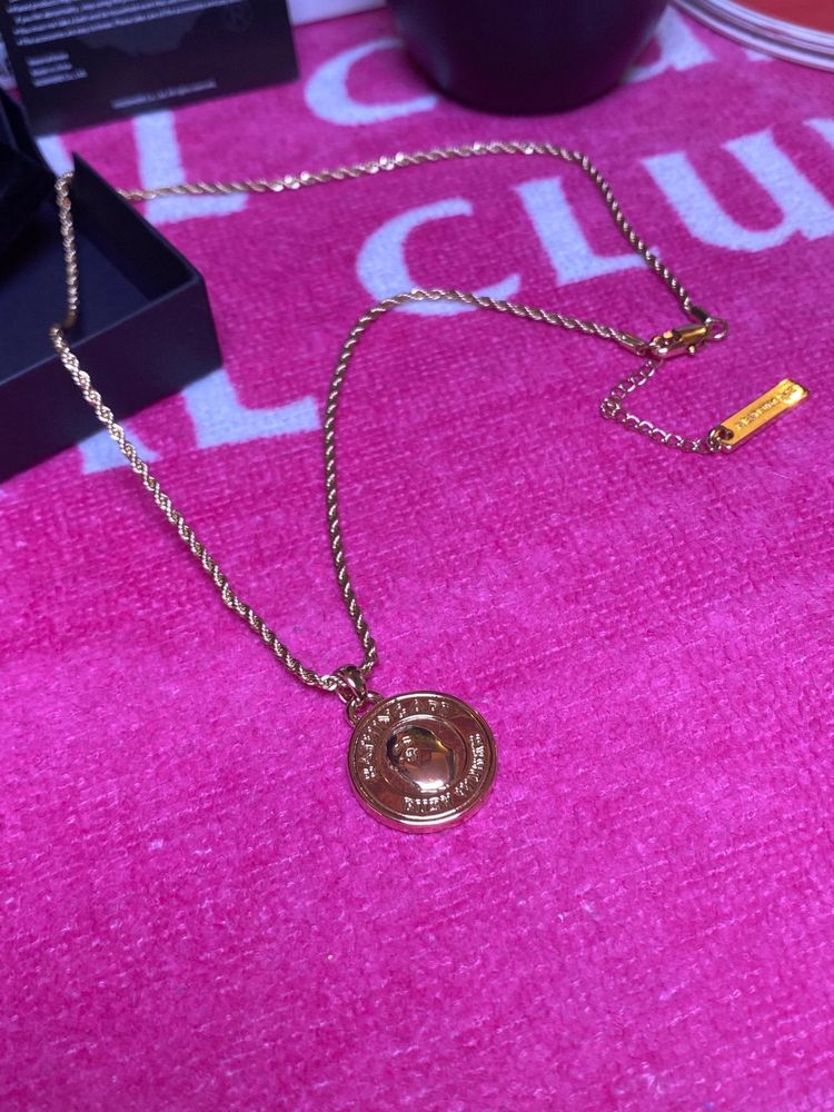 AW2026 A Bathing Ape Coin Pendant Chain Necklace image 5