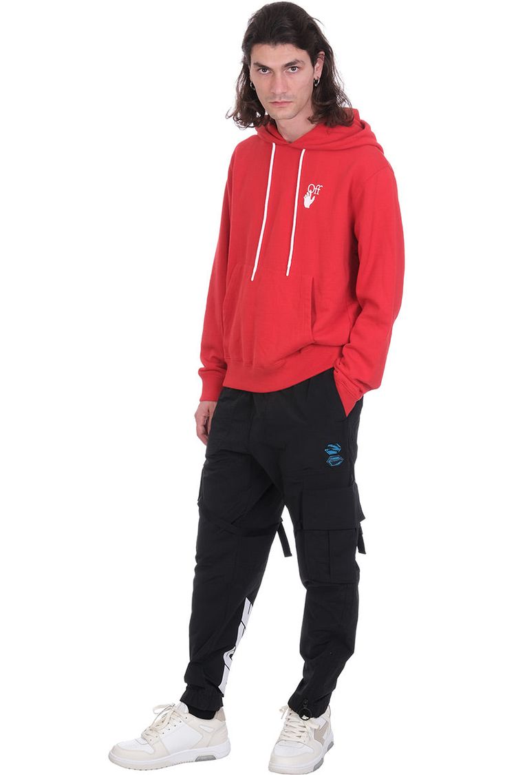 Off-White Red Pascal Skeleton Arrows Hoodie 6