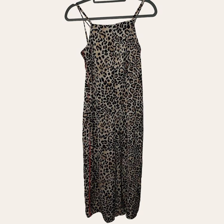 Topshop Leopard Print Jumpsuit