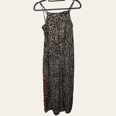 Topshop Leopard Print Jumpsuit