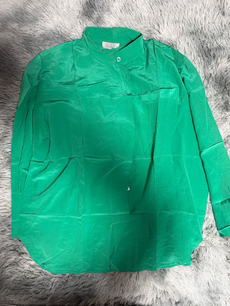 Green Long Sleeve Shirt