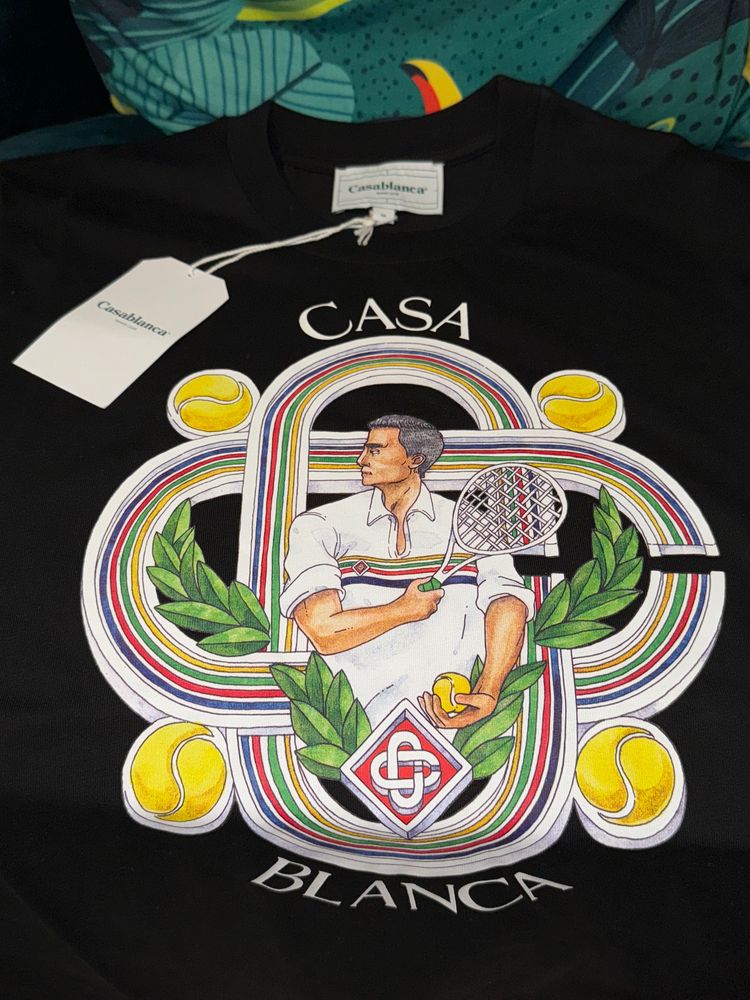 Casablanca Le joueur t-shirt  2