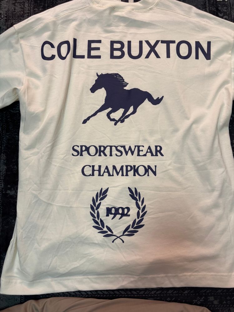 Cole Buxton White T-Shirt image 3