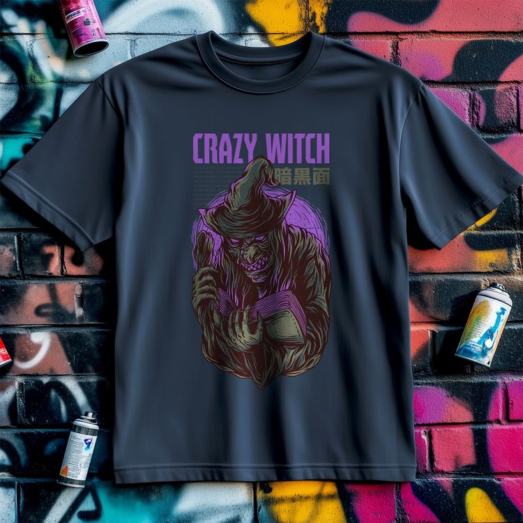 Crazy Witch T-shirt - Unleash Your US 5