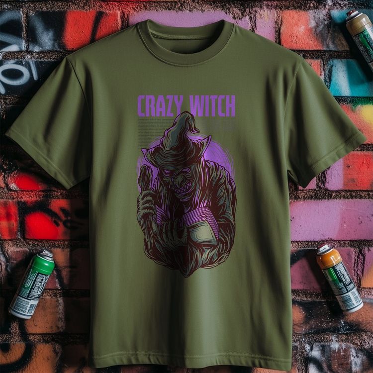 Crazy Witch T-shirt - Unleash Your US