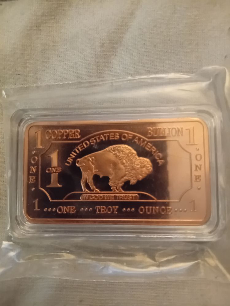 Other 1oz Copper Bullion Bar product image