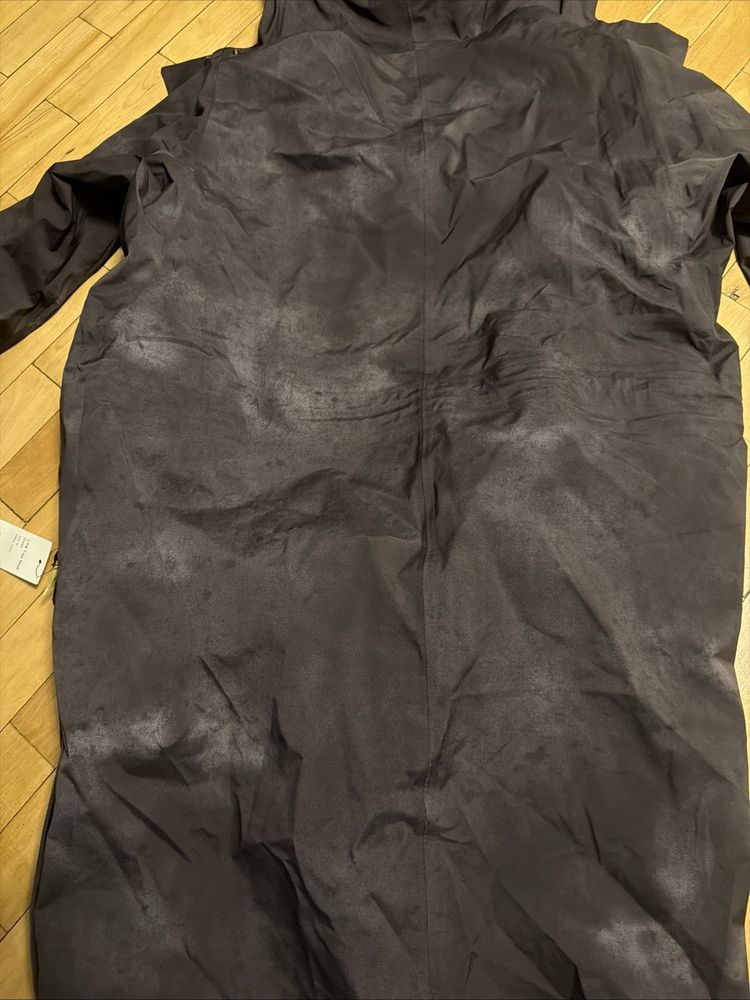 Immagine di lululemon Lab Toja Shell Coat Mac Medium RRP £298 Celestial Black Granite BNWT 6