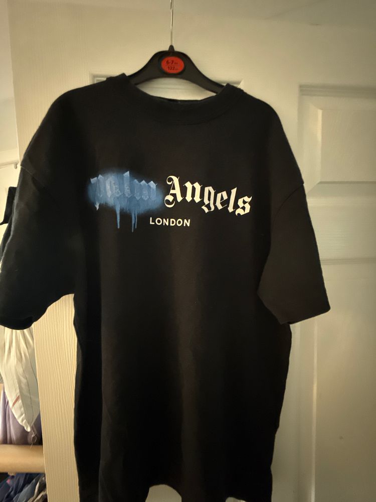 Palm Angels London Black T-Shirt