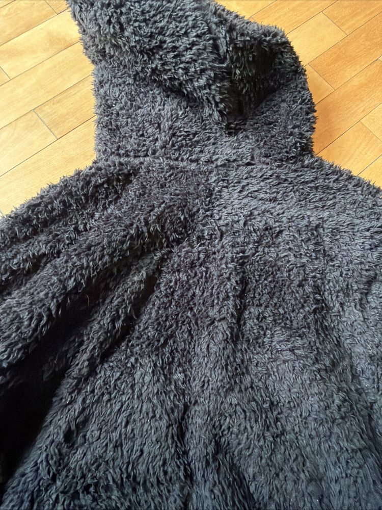 Lululemon Fleece Jacket Hoodie Oh So Sherpa Half Zip Black Uk 8 £128 BNWT image 5