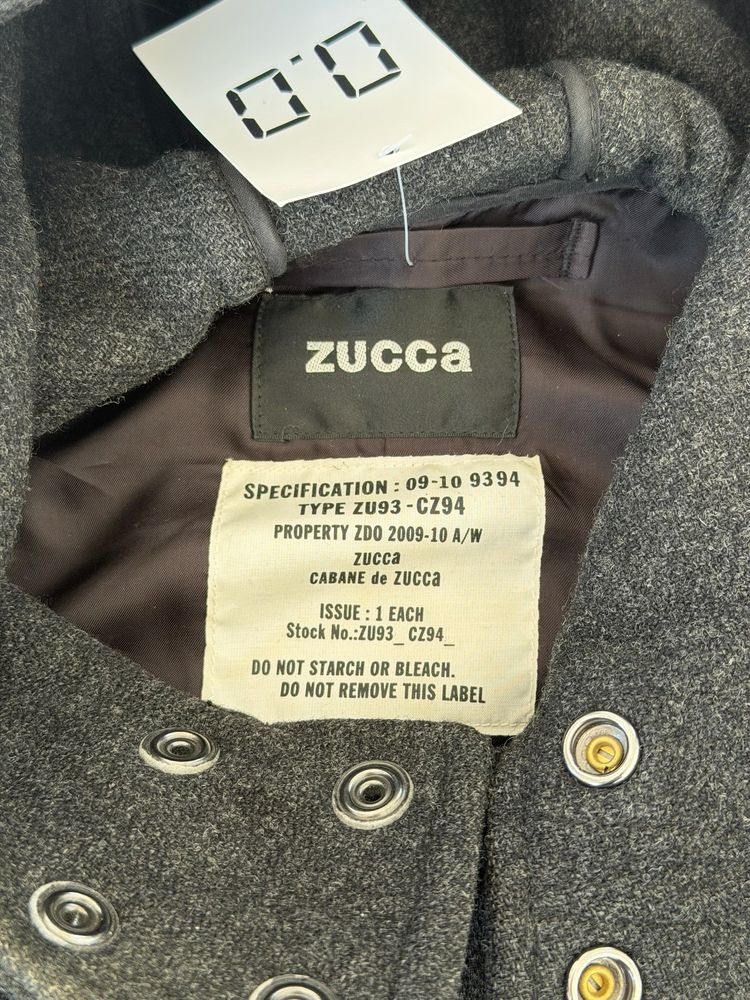 Immagine di '00s Cabane De Zucca By Issey Miyake Sniper Pea Coat (S) 3