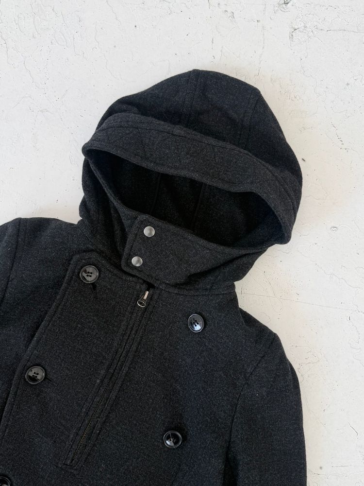 Immagine di '00s Cabane De Zucca By Issey Miyake Sniper Pea Coat (S) 2