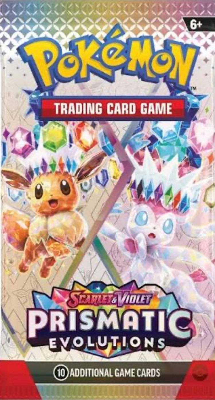 Pokémon Trading Card Game Scarlet & Violet Prismatic Evolutions Booster Pack