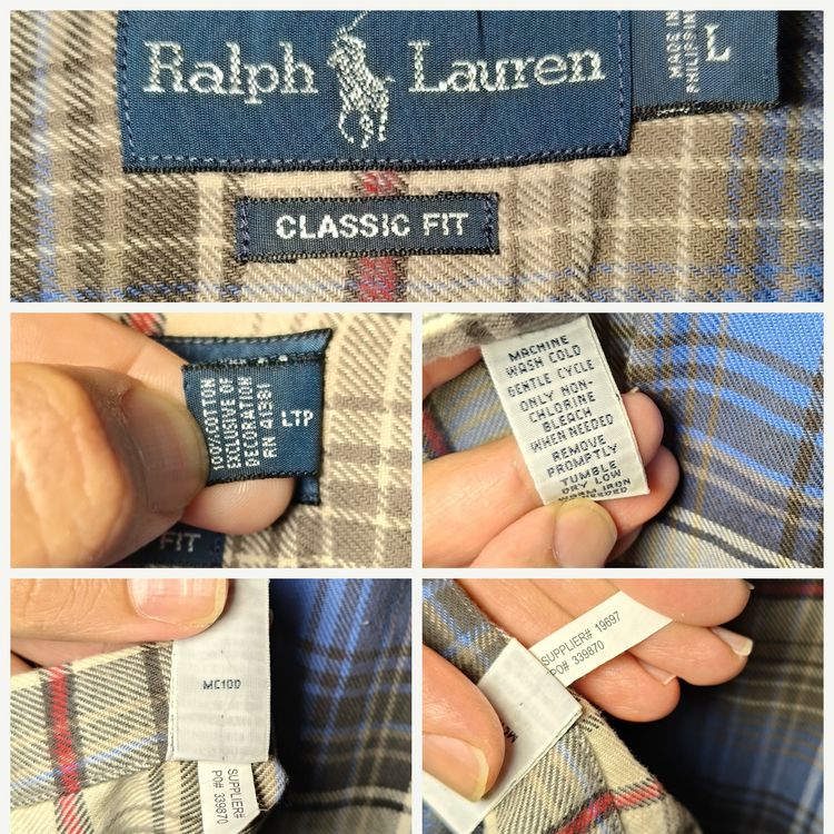 Immagine di Ralph Lauren Classic Fit Plaid Shirt 5