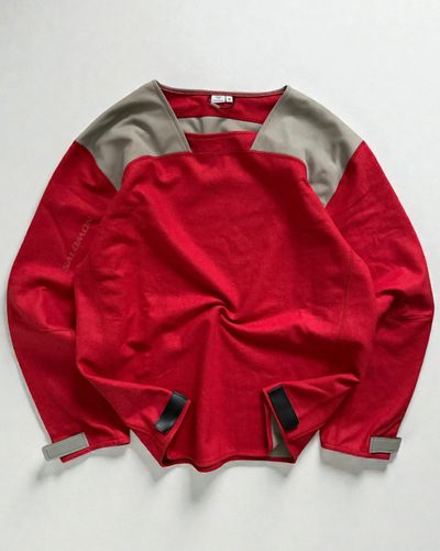 Salomon 2001 Bonded Wool Technical Sample Sweater - Size M 1