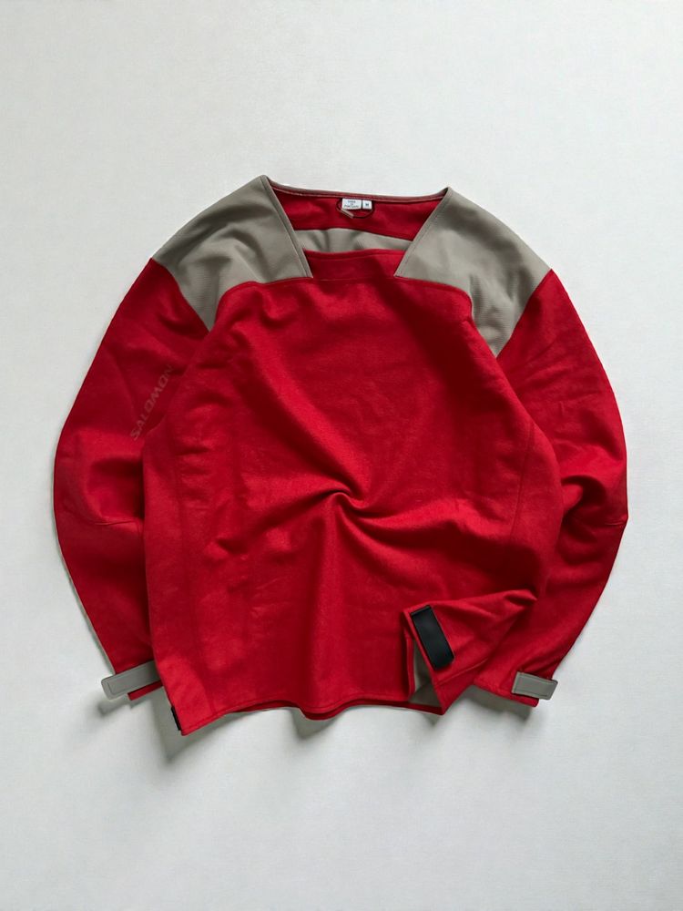 Salomon 2001 Bonded Wool Technical Sample Sweater - Size M 10