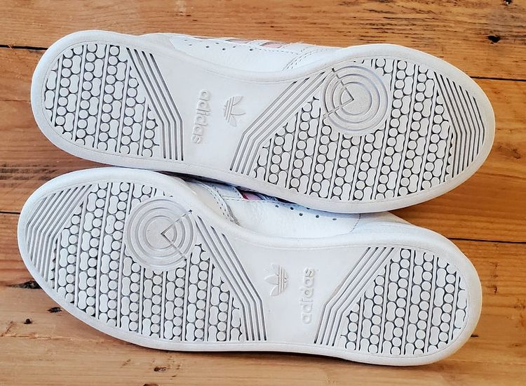 Adidas Continental 80 Low Leather Trainers UK6/US7.5/EU39 S42625 White/Pink image 4
