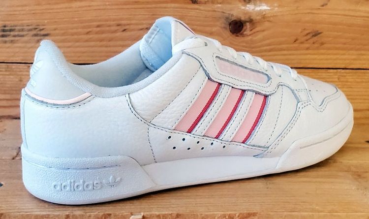 Adidas Continental 80 Low Leather Trainers UK6/US7.5/EU39 S42625 White/Pink image 3