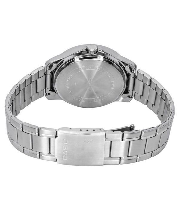 Casio Standard Analog Stainless Steel Silver Dial Quartz MTP-V004D-7C Mens Watch image 2