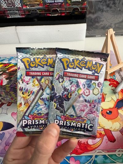 2 x Prismatic Evolutions Booster Packs