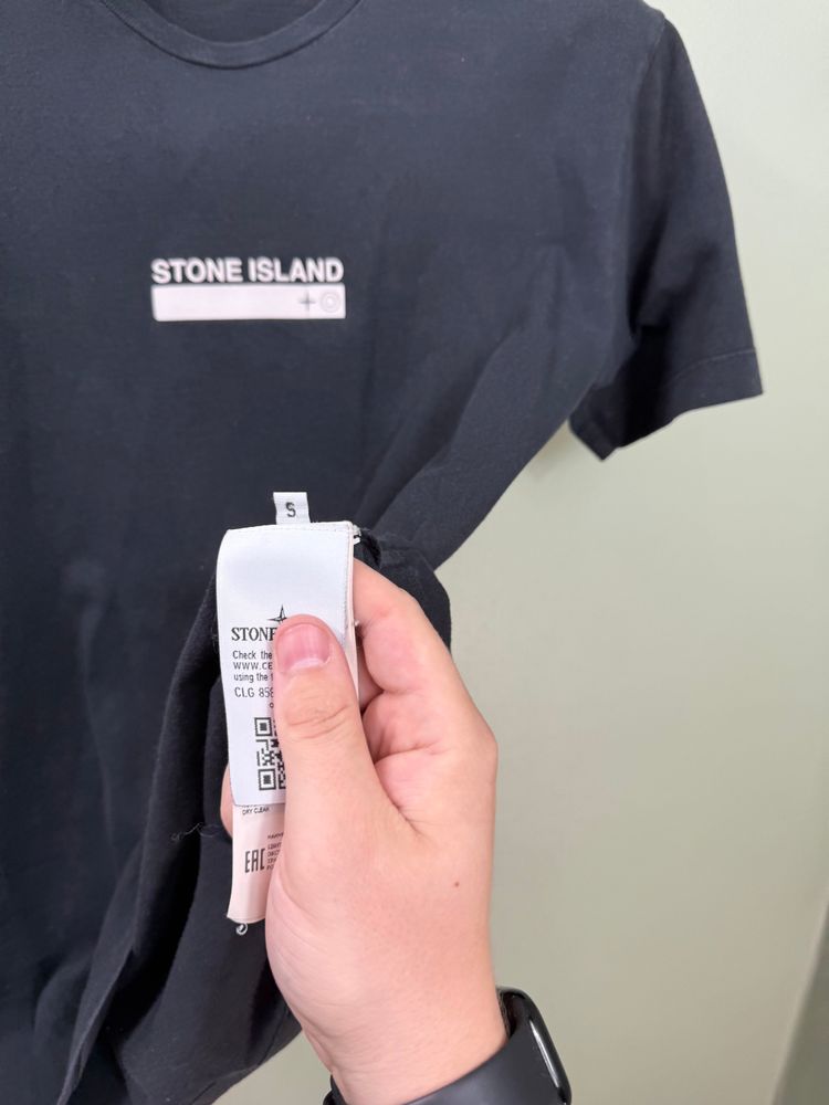 Stone Island Black T-Shirt image 2