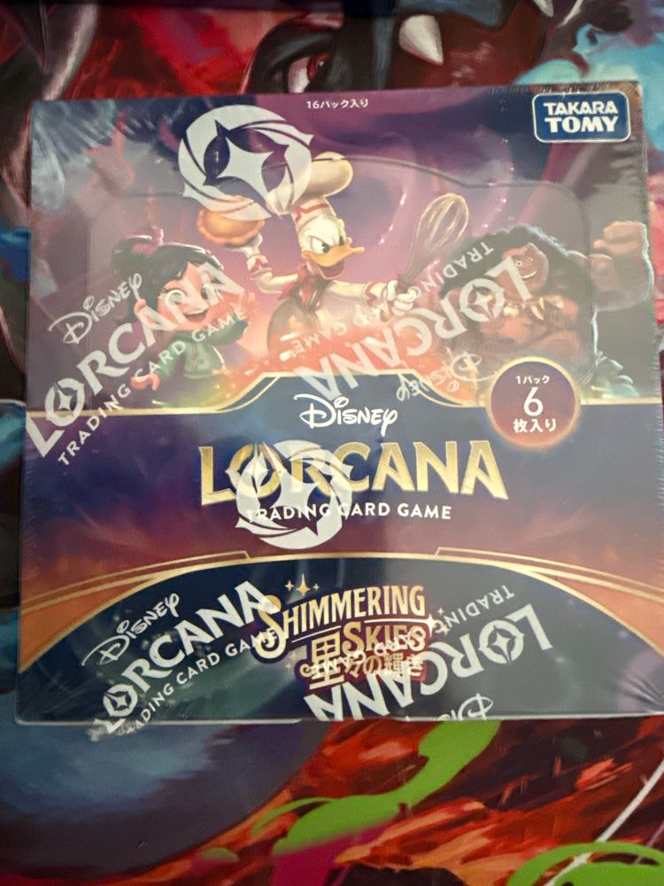 Disney Lorcana Trading Card Game Shimmering Skies Pack