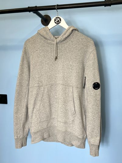 Medium C.P. Company Grey Hoodie Jumper